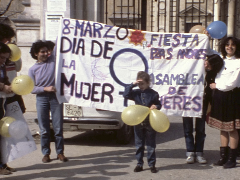 Manifestación feminista. 8 de marzo de 1979. Sevilla.